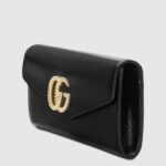 GUCCI POCHETTE BROADWAY IN PELLE CON DOPPIA G